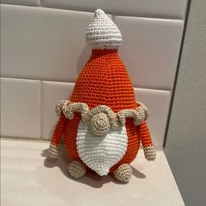 Handcrafted Pumpkin Pie Gnome Thanksgiving Fall Holiday Decor Amigurumi